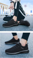 Zapatos De Correr Para Hombre Casual Ligeros Y Transpirables Zapatillas Deportivas Con Diseño De Tejido Respirable Para Caminar - details 10