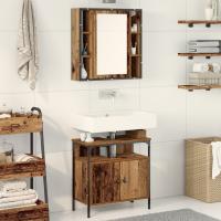 Set de Muebles de Baño de 2 Piezas de Madera Vieja y Madera Ingenierizada - details 0
