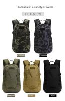 Rilistart-mochila táctica de viaje para hombre, morral deportivo de 20l para senderismo y exteriores - details 31