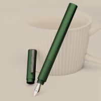Hongdian H3 Pluma Fuente De Aleación De Aluminio Con Clip De Bambú Iridium EF 0.4mm Para Escritura Suave Estilo De Oficina Y Negocios - details 9