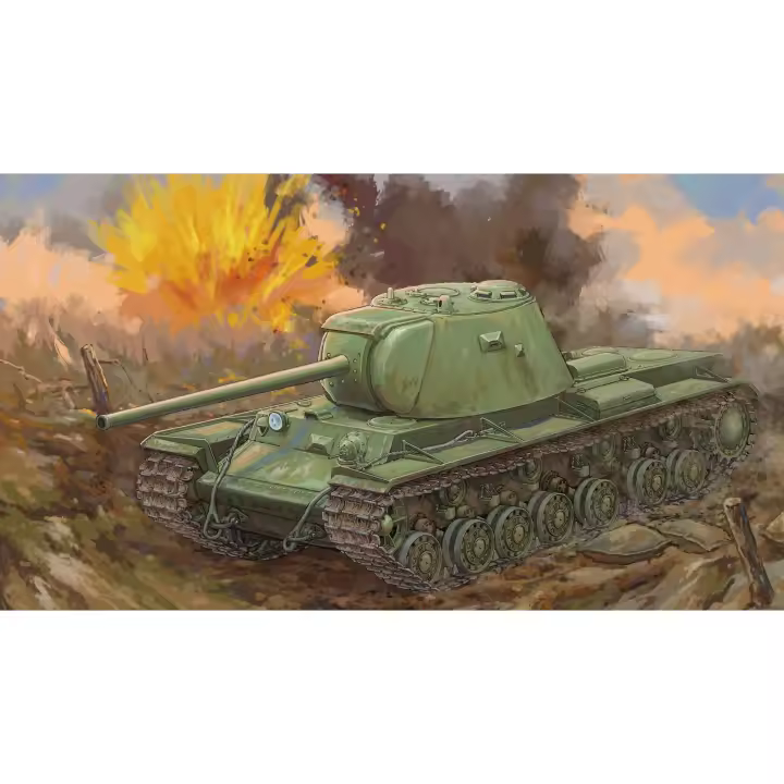 TROMPETER 09544 KV-3 RUSO TANQUE PESADO 1/35 - 1
