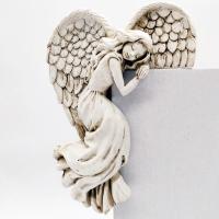 Decoración De Puerta Ángel Estatua 3D De Alas De Ángel Para Marco De Puerta Adorno De Esquina Arquitectónica Estilo Chino Tradicional - details 4