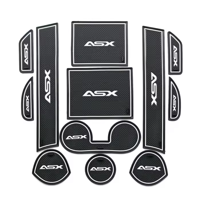 Almohadilla Antideslizante Para Puerta De Coche Estilo Mitsubishi ASX Acessorios Para Coche 2012-2018 Tapete De Puerta Non-Slip - 1