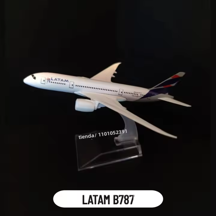 Replica De Avión De Metal Escala 1:400 Modelo Dieccast 15cm Boeing De LAN LATAM GOL TAM Airlines Coleccionable Miniatura Para Adultos - 1