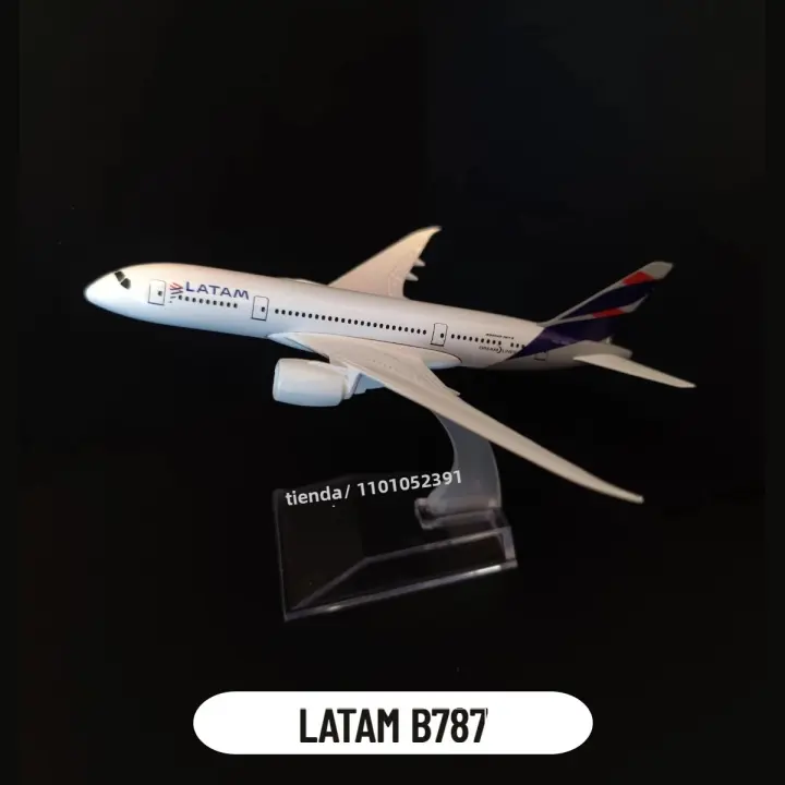 Replica De Avión De Metal Escala 1:400 Modelo Dieccast 15cm Boeing De LAN LATAM GOL TAM Airlines Coleccionable Miniatura Para Adultos - 1