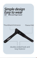 1Pcs Apoyo De Muñeca Ultrafino Con Compresión Para Tendinitis Deformidad De La Juntura De La Mano Síndrome Del Túnel Carpiano Artritis Tamaño M/L Negro/Azul - details 3