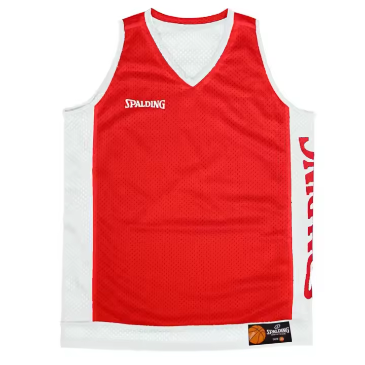 Spalding Camiseta Sin Mangas Reversible Rojo - 1