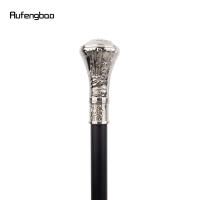 Varita De Caminar Con Relieve De Cabeza De Águila Blanca Y Lechuza Hombre Gentleman Tobogán De Moda 93cm Punta De Goma Material De Eje De Acero - details 6