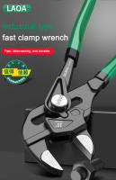 Llave De Muñeca Ajustable LAOA Tipo Abrazadera Multiusos Con Boca Paralela 7" 10" Herramienta Manual Para El Hogar Material De Acero Crômio-molibdeno - details 0