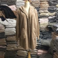 Abrigo De Piel Sintética Casual Para Mujer Otoño Invierno Con Capucha Cuello Alto Cálido Grueso Estilo Medio Largo Manga Larga - details 22