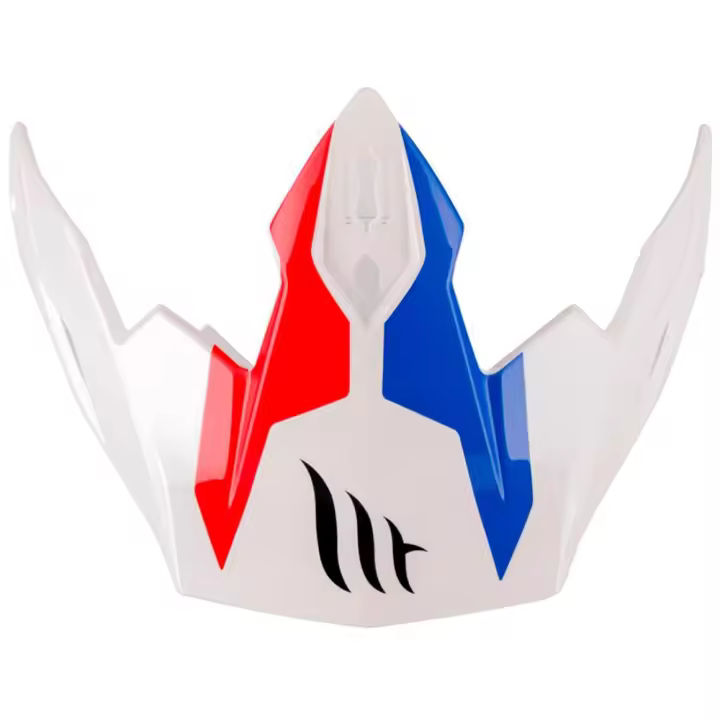 Visera de casco de moto District/streetfighter Twin Rojo,Blanco,Azul Mt Helmets - 1