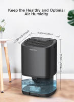 Deshumidificador Portátil BALASHOV Para Hogar Y Oficina Secador De Aire Mudo Absorbedor De Humedad Para Dormitorio Y Cocina Con Enchufe EU/US - details 2