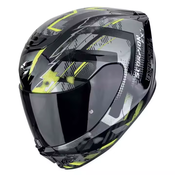 Scorpion Casco Integral Exo-391 Clutter Negro Adulto - 1