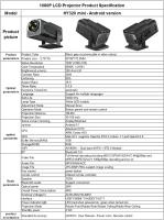 Proyector HY320 Mini 4K Android 11 Dual Wifi6 300ANSI Allwinner H713 BT5.0 1080P 1280x720P Para Cine En Casa Y Exterior Con Altavoz Integrado Y Corrección De Keystone Automática - details 0