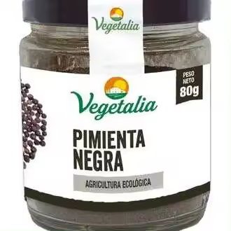 Vegetalia Pimienta Negra Polvo Bio Comp 80G - 1