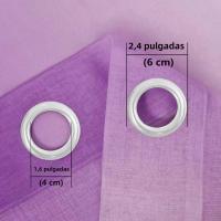 Cortinas De Tulle Gradient Para Sala De Estar Y Dormitorio Organza Voile Tratamiento De Ventana Panel De Cortinas 1.32x1.6m Doble Capa Sin Aislamiento Térmico - details 22