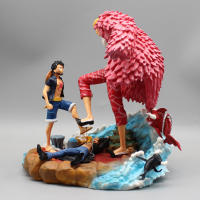 Figura De Acción One Piece Donquixote Doflamingo Vs Luffy 21cm PVC GK Estatua Modelo De Colección Decoración Para Escritorio Juguetes - details 6