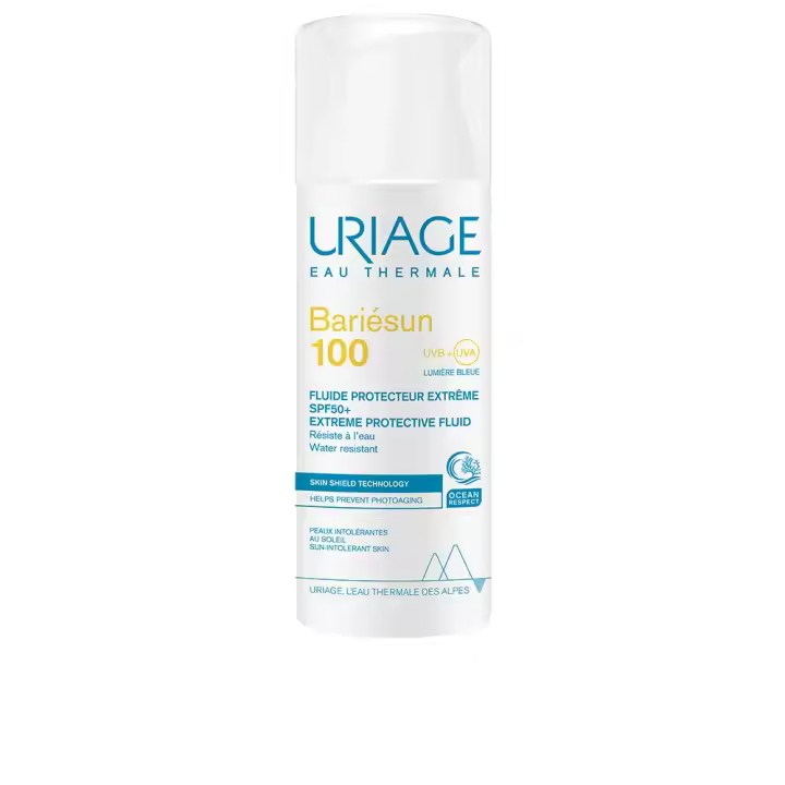Uriage Bariésun 100 Protector solar de muy alta protección para la cara SPF50+ Protector solar facial - 1