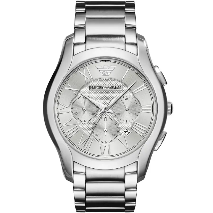 Emporio Armani Reloj hombre AR11081, con calendario, Incluye Caja Original, Diámetro: 45MM - 1