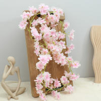 Guirnalda De Flores Artificiales De Sакura 180CM Para Bodas Decoración De Navidad Fiesta En Casa Y Hogar Silken Cherry Blossom - details 6