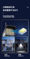 Luces solares LED con Sensor de movimiento, cámara ficticia de seguridad, luz de pared inalámbrica para exteriores, luz de inundación IP65, lámpara Solar Led impermeable - details 6