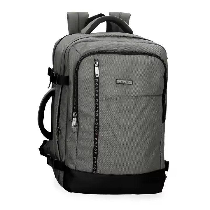 Mochila de viaje con portaordenador Movom Buster 44 cm gris - 1