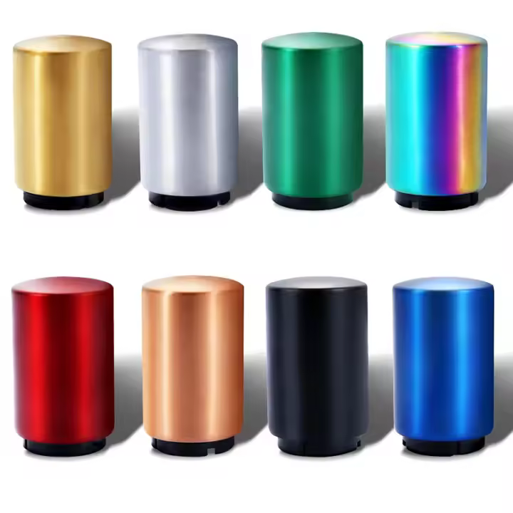 Abrepuertas Automático De Acero Inoxidable Con Magnetismo Para Botellas De Cerveza Y Vino Abrebotellas De Cocina Suministros De Barra - 1