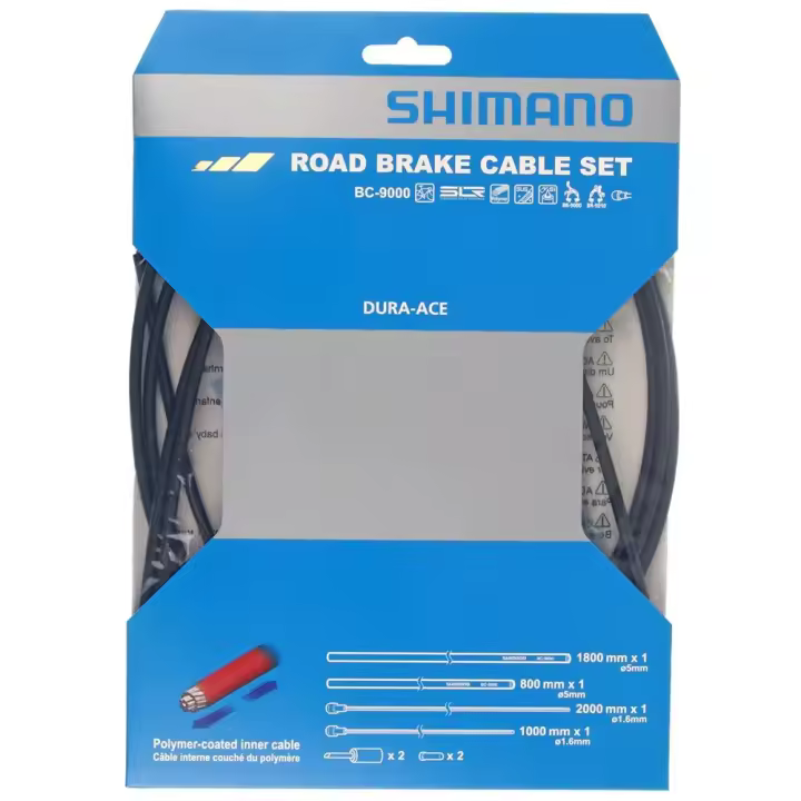 Shimano Cable Freno Polímero 9000 Negro - 1