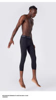 Pantalones De Compresión De Talla Completa Para Hombre SONECHOKI Tights De Correr Secado Rápido Leggings De Baloncesto Con Cintura Elástica - details 7