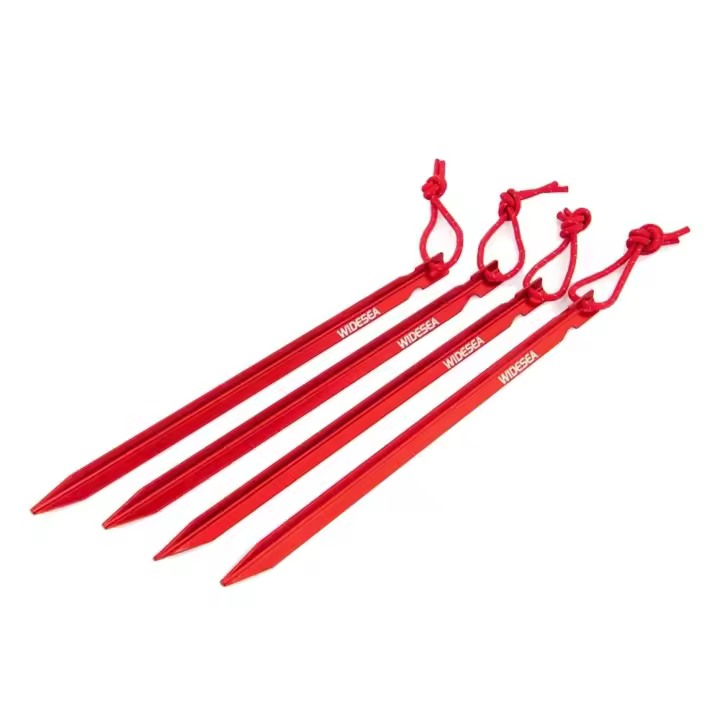 Juego De 4 Palos De Tenda Widesea Para Camping Y Senderismo Accesorios De Exterior Para Suelo De Nieve Dura Equipo De Refugio - 1