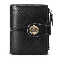 Monederos para Mujer, Cuero auténtico pequeño y Compacto Cartera para Mujer con protección RFID - details 1