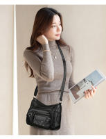 Bolso de hombre para Mujer, de Piel sintética, con textura de gran capacidad, moda, sencillo, para Madres de Mediana Edad. - details 10