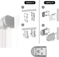 MAXHOME-Estor enrollable translúcido liso,Medida Desde 60 a 180 cm de Ancho,Estores traslucidos de Calidad para Ventanas y Puertas,Varios colores - details 3