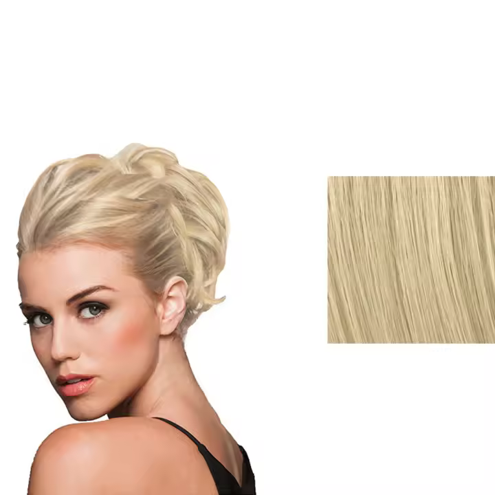 Hairdo Style A Do & Mini Do Elastic Para Cabello Rubio Platino - 1