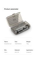 Nuevo Kit De Destornilladores Magnéticos De Precisión 32 En 1 Con Mango Telescópico Removible Para Herramienta De Oficina Y Hogar - details 7