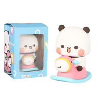 Figura De Peluche Kawaii Bubu Dudu Oso Panda Colección De Miniaturas Animales Juguete Decoración Para El Hogar Regalo Para Niños Y Adultos - details 4