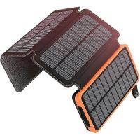 Cargador Solar 25000mAh Bathería Externa Portátil With 4 Paneles de Banco de Energía In Prueba de Agua - details 7