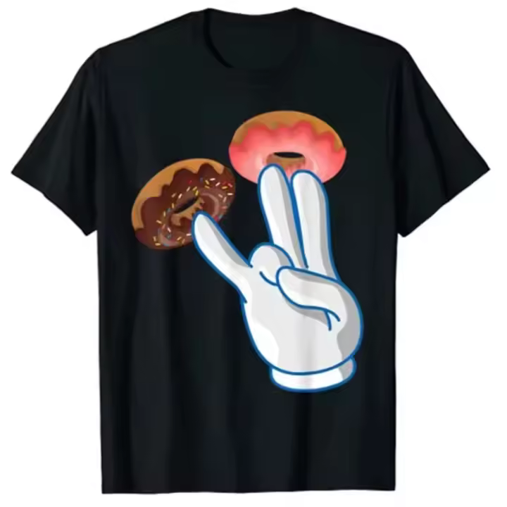 Camiseta Divertida Y Sucia En Rosa 2 En El Pink 1 En El Stink Para Hombres Y Mujeres Camiseta De Humor Negro Talla Grande Regalo Para Amantes De Los Donuts - 1