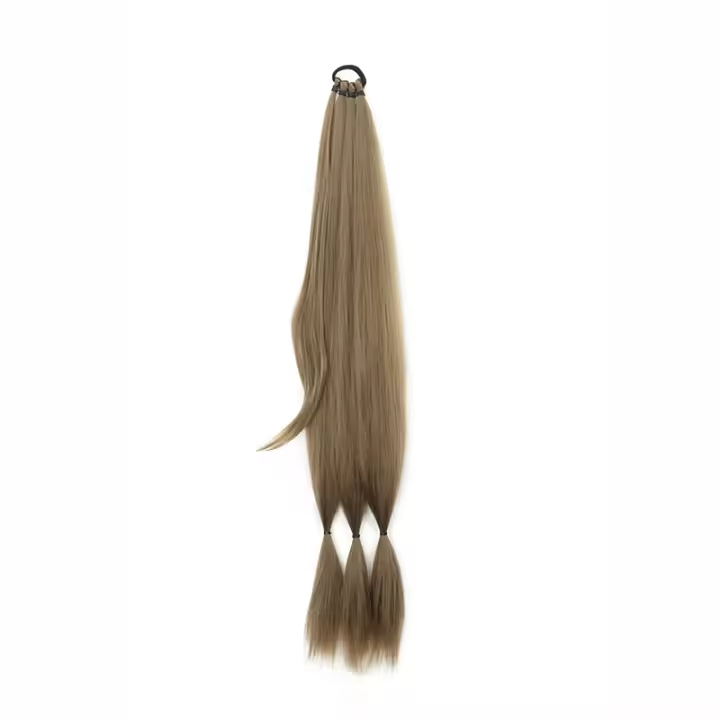 Extension De Cabello Sintético Largo Trenzado Para Crear Puentecillo 30 Pulgadas Resistente Al Calor Para Mujeres Pieza Individual Yaki Straight - 1