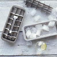 Bandeja de Hielo Retro | Maple inoxidable 18/8 | Bandeja de Hielo Con 18 ranuro | Asa de fácil extracreón, 28 cm | Diseño retro para bares y Cocina | Palanca para Cubitos de Hielo | Apto para lavavajillas - details 4