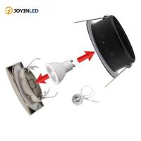 Iluminación De Techo 7W Baño GU5.3 Redondo GU10 MR16 Foco De Iluminación Reclinado Impermeable IP65 LED Downlight - details 2