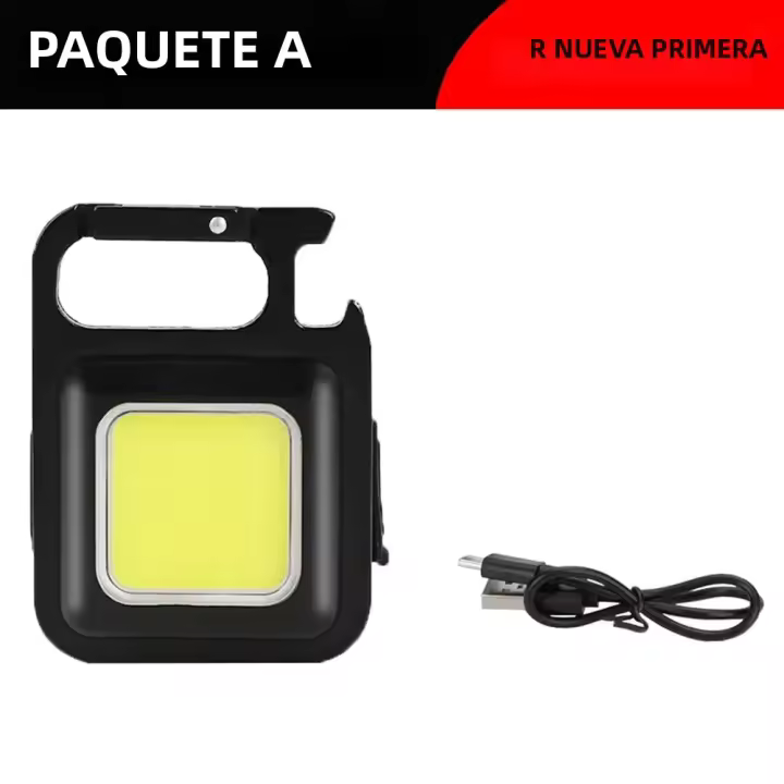 Luz De Cara COB Fuerte Para Pesca Y Correr Por Noche Impermeable Con Vida Útil De La Batería Carga USB Luz De Trabajo Al Aire Libre - 1