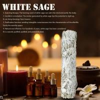 Ramo De Sándalo Blanco De 10cm Palo De Encensado Para Limpieza Energética Aromaterapia Calidad California - details 12