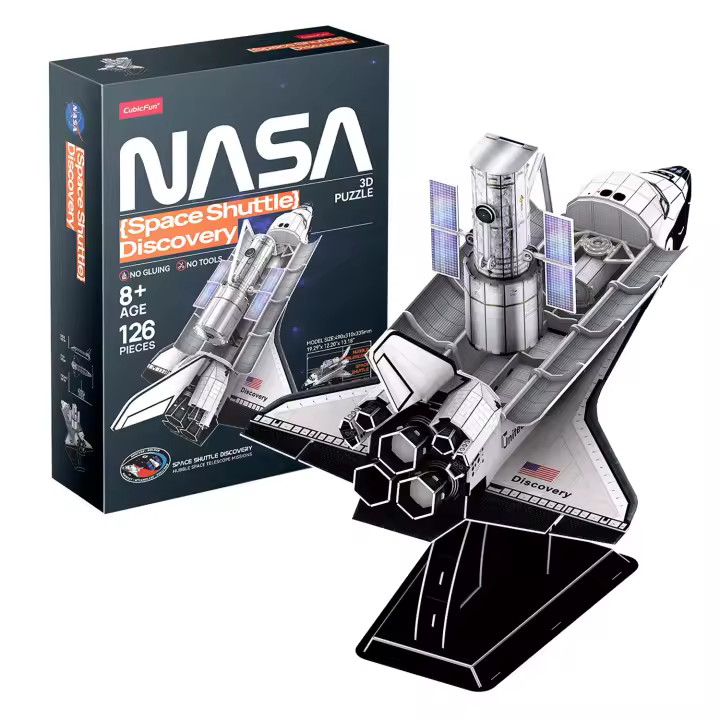 NASA Puzzle 3d Space Shuttle | Puzzle 3d Niños Y Adultos | Maquetas Para Montar - 1