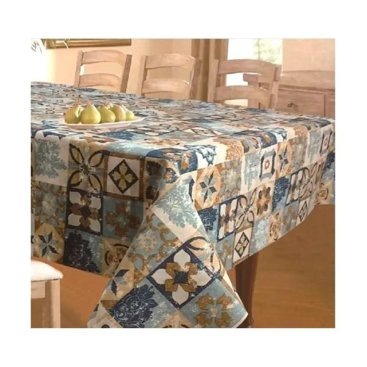 MANTEL TEJIDOS EL MUNDO AZULEJO-PORTUG - 1