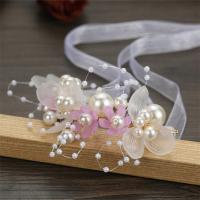 Diadema De Boda Bohemia Para Niñas Adorno De Cabello Con Perlas Y Flores Guirnalda De Novia Aro De Cabeza Joyería De Pelo Regalos Para Niños Estilo Moda Primavera Verano - details 30