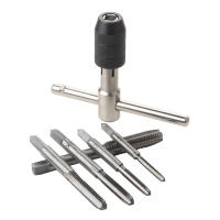 Juego De Llaves De Manija T Tornillo M3 M4 M5 M6 M8 Herramienta De Reamado De Hilo Ajustable Para Tornillos Y Perforación De Herramienta De Tornillería - details 2