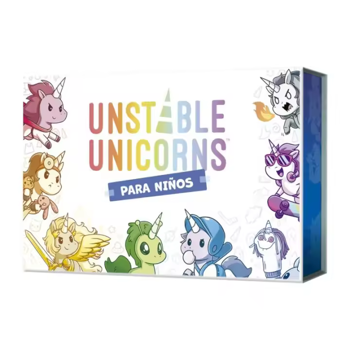 Juego de mesa unstable unicorns para niños edad recomendada 6 años - 1