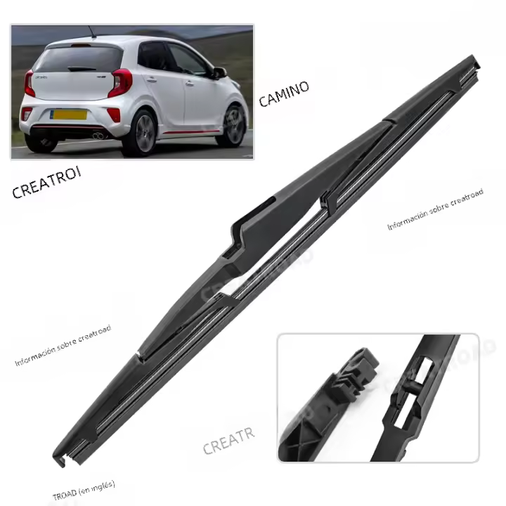 Limpiaparabrisas Trasero 11" Para Kia Picanto MK3 2018-2023 Limpieza De Ventanas Traseras Material De Goma Accesorio De Automóvil - 1