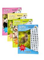 Sopas De Letras, 376 Sopas Pack De 4 Unidades Con Letra Grande Pasatiempos En Español Blanco Y Negro Distripubli - details 0